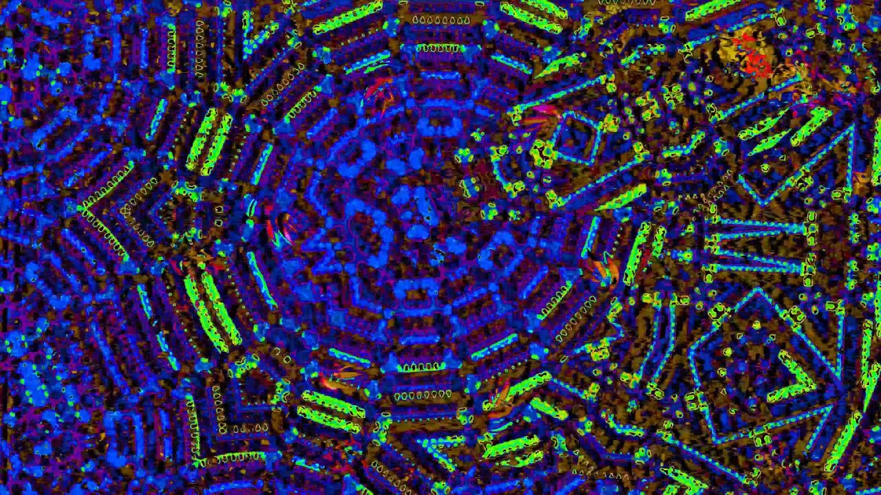 Cyop || Heptaganol // Sinner's Thesis // Acid Funk + Analog textured audio reactive fractal visuals