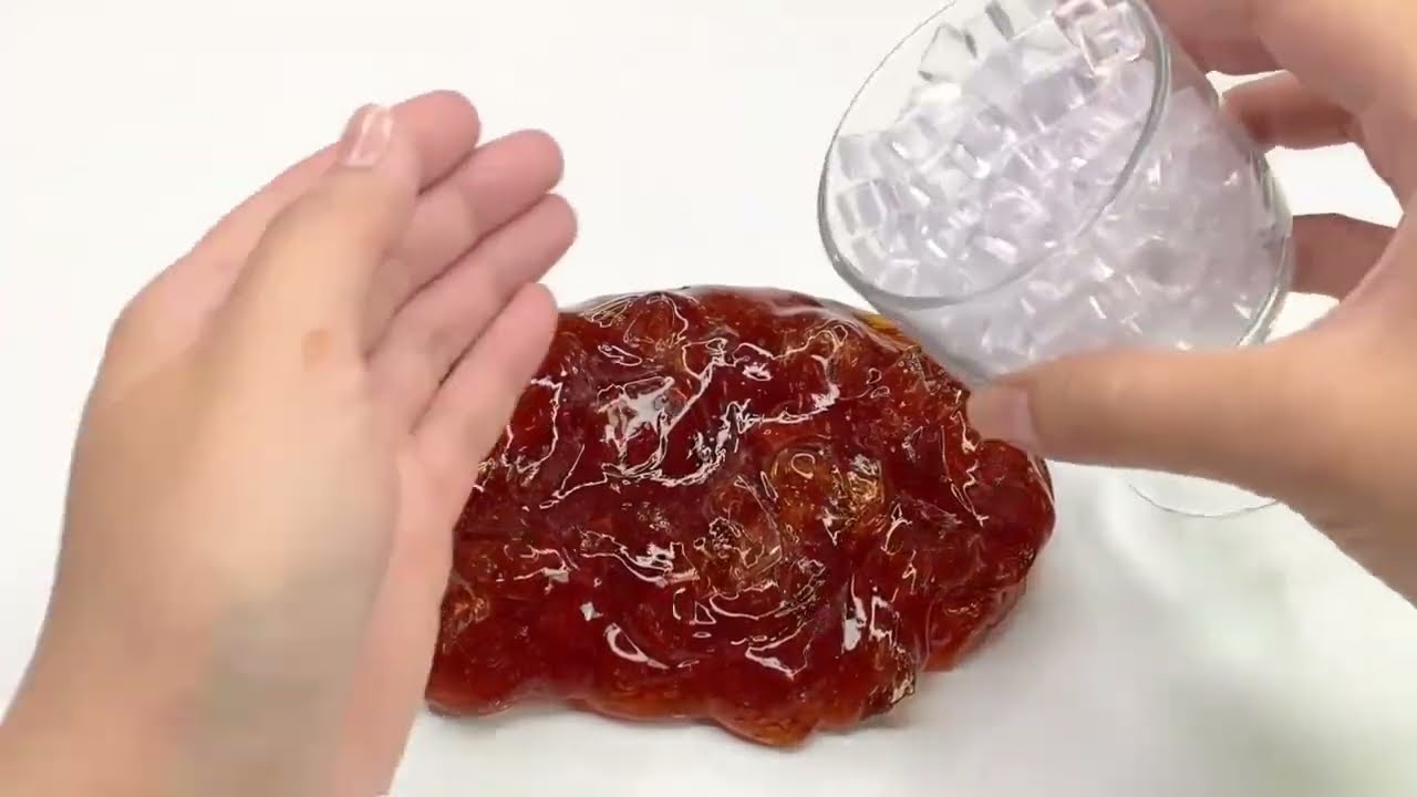 Cola Hypnotic Slime Play | ASMR for Sleep
