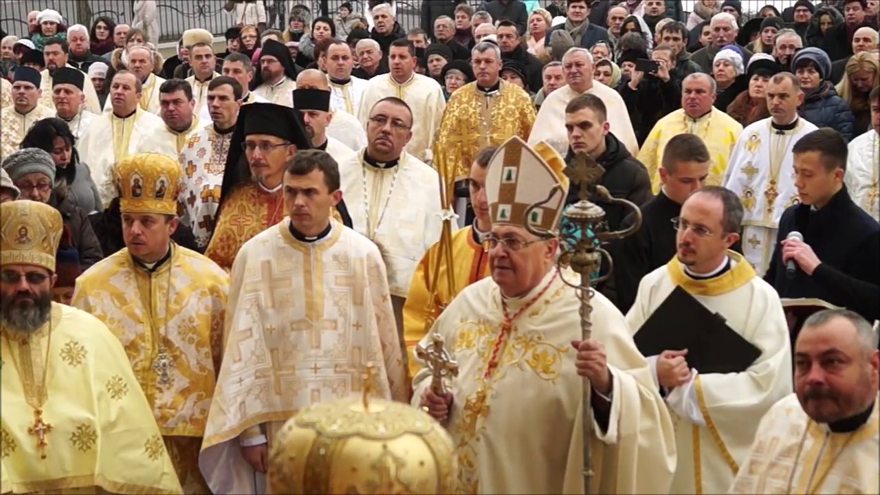 Освячення собору свв. Кирила і Методія в Мукачеві