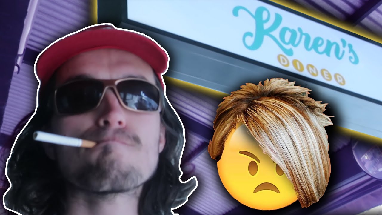 Aussie Bogan Goes To KAREN'S DINER