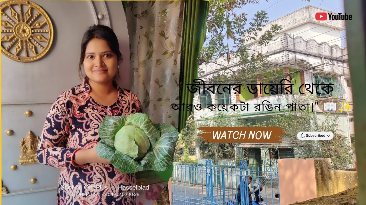 জীবনের ডায়েরী থেকে আরো কয়েকটি রঙিন পাতা