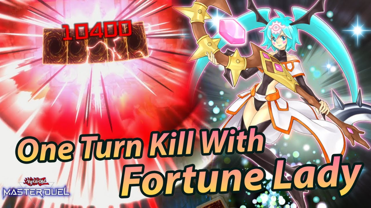 This combo gives your opponent a Fortune Lady and uses her to end the duel instantly.游戏王Master Duel