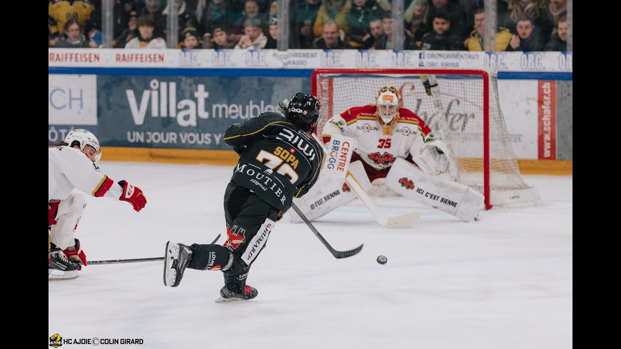 National League | HC Ajoie - EHC-Biel-Bienne | Saison régulière 2023-2024 | 17.02.2024