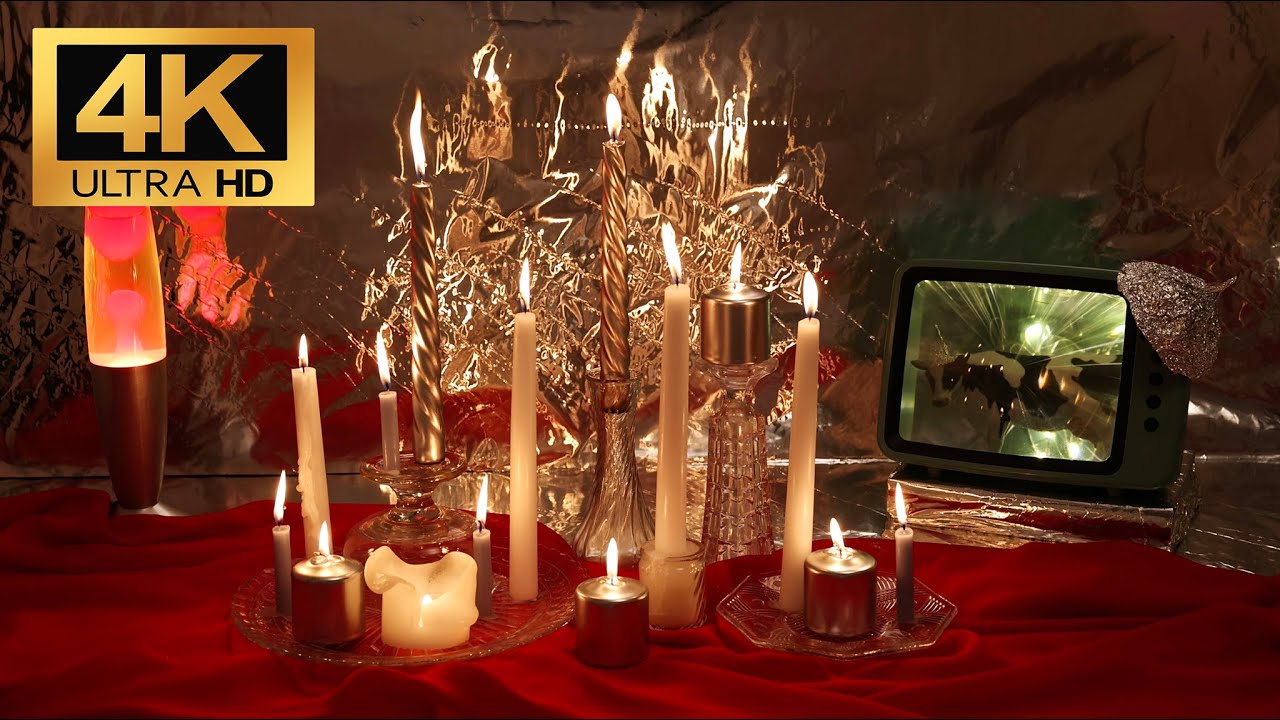 2000s Vibe Candles Burning (6 hours) | No Loops | No AI | No Sound