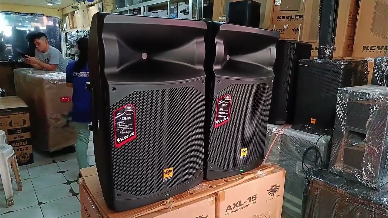 oh, hanap mo good quality ito || Kevler  AXL-15 passive speaker 