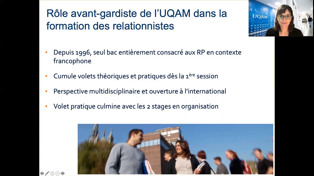 Bac. en communication (rel. publiques): au cœur du dialogue entre les organisations et leurs publics
