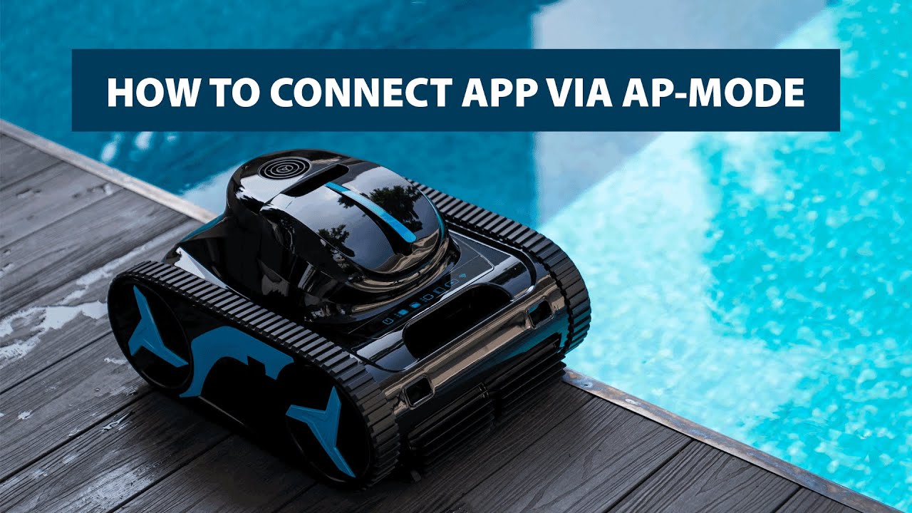 AquaForte AI-Wireless Robotic Pool Cleaner | How to connect the AI-Bot app via AP-Mode