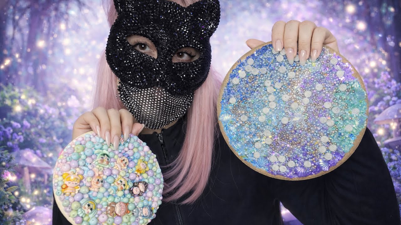 ASMR zum Einschlafen 🌙 Runde Boards & Intensives Scratching