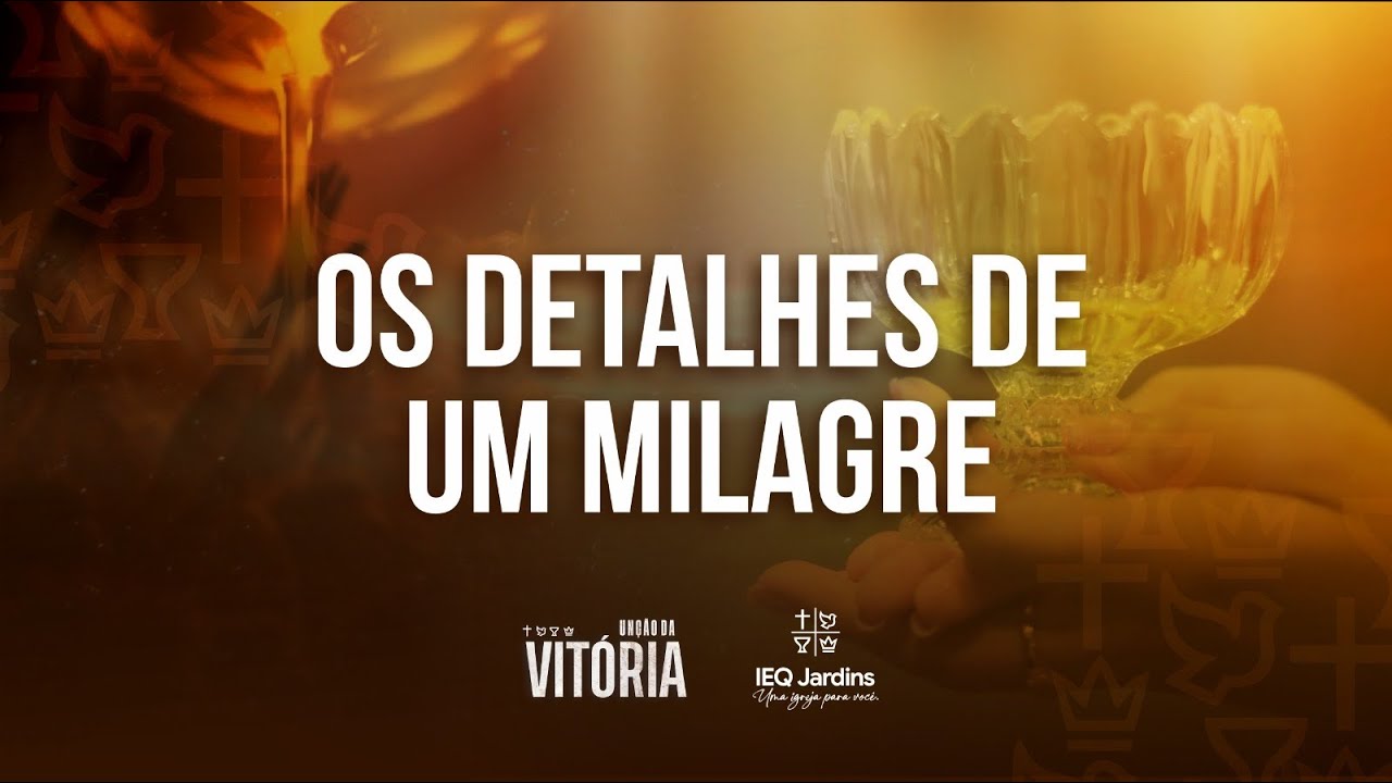 Os detalhes de um milagre | @QuadrangularJardins | Culto Ao Vivo IEQ Jardins