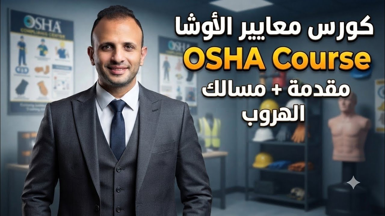 الحلقة الأولى - برنامج معايير الأوشا الامريكية - مقدمة الأوشا ومسالك الهروب