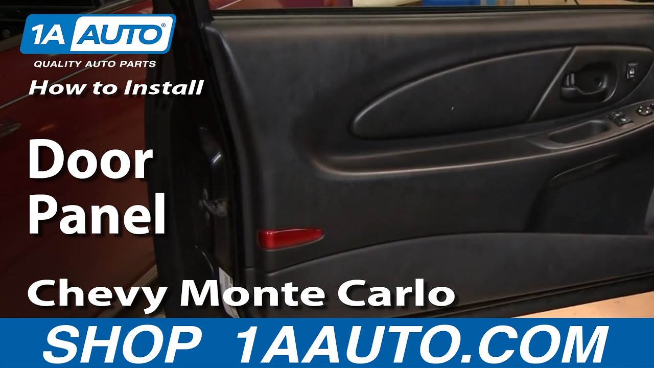 How To Remove Door Panel 00-07 Chevy Monte Carlo