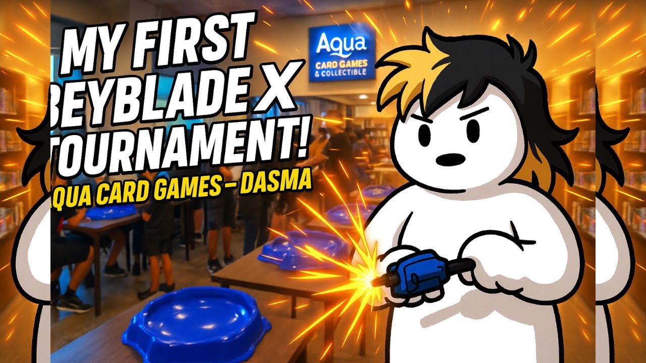 Joining My First Ever Beyblade X Casual Tournament at Aqua Card Games & Collectibles (Dasma)