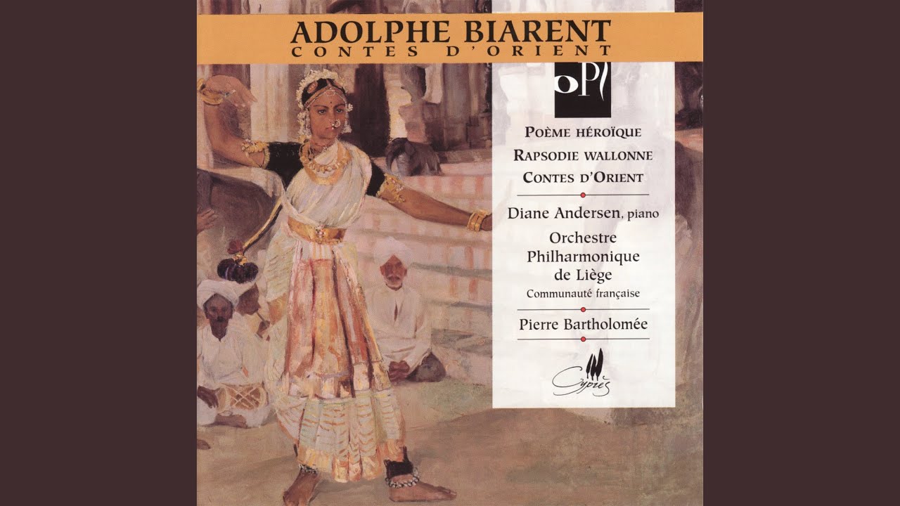 Rapsodie wallonne pour piano et orchestre: Andantino