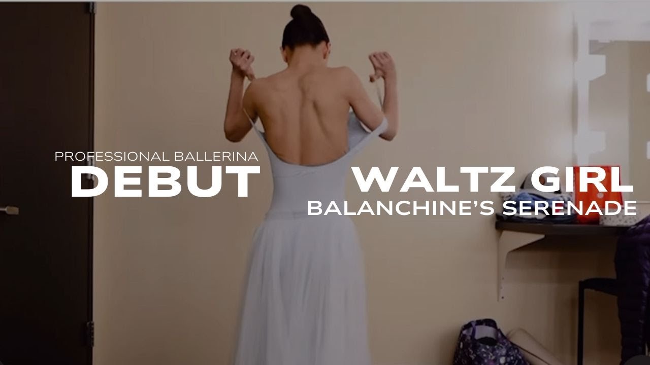 Preparing for Serenade - waltz girl debut