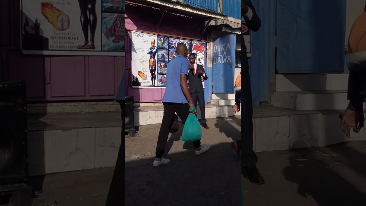 Mukuru kwa Ruben  crusade:Bible study by ev Dennis 
