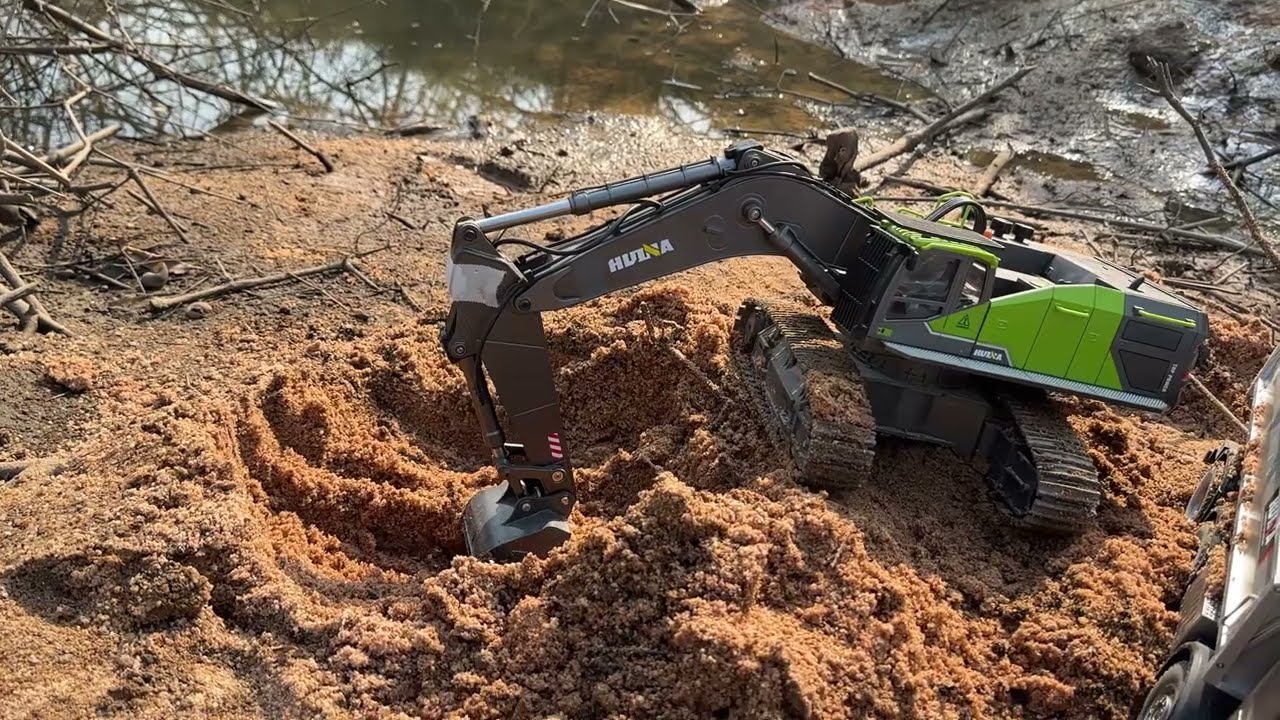 Excavator and Dump Truck are doing the project with full power (Ep.8)