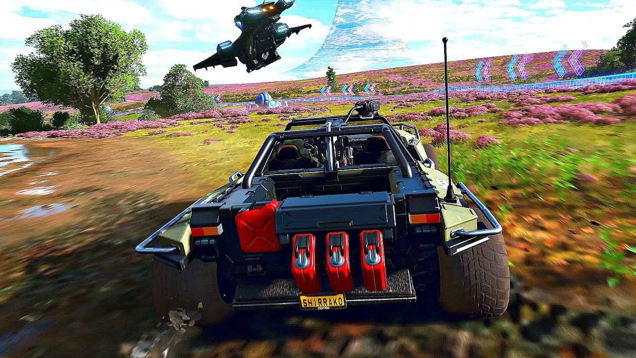 Forza Horizon 4 - Halo Mission Warthog Gameplay & Master Chief [4K 60FPS ULTRA]