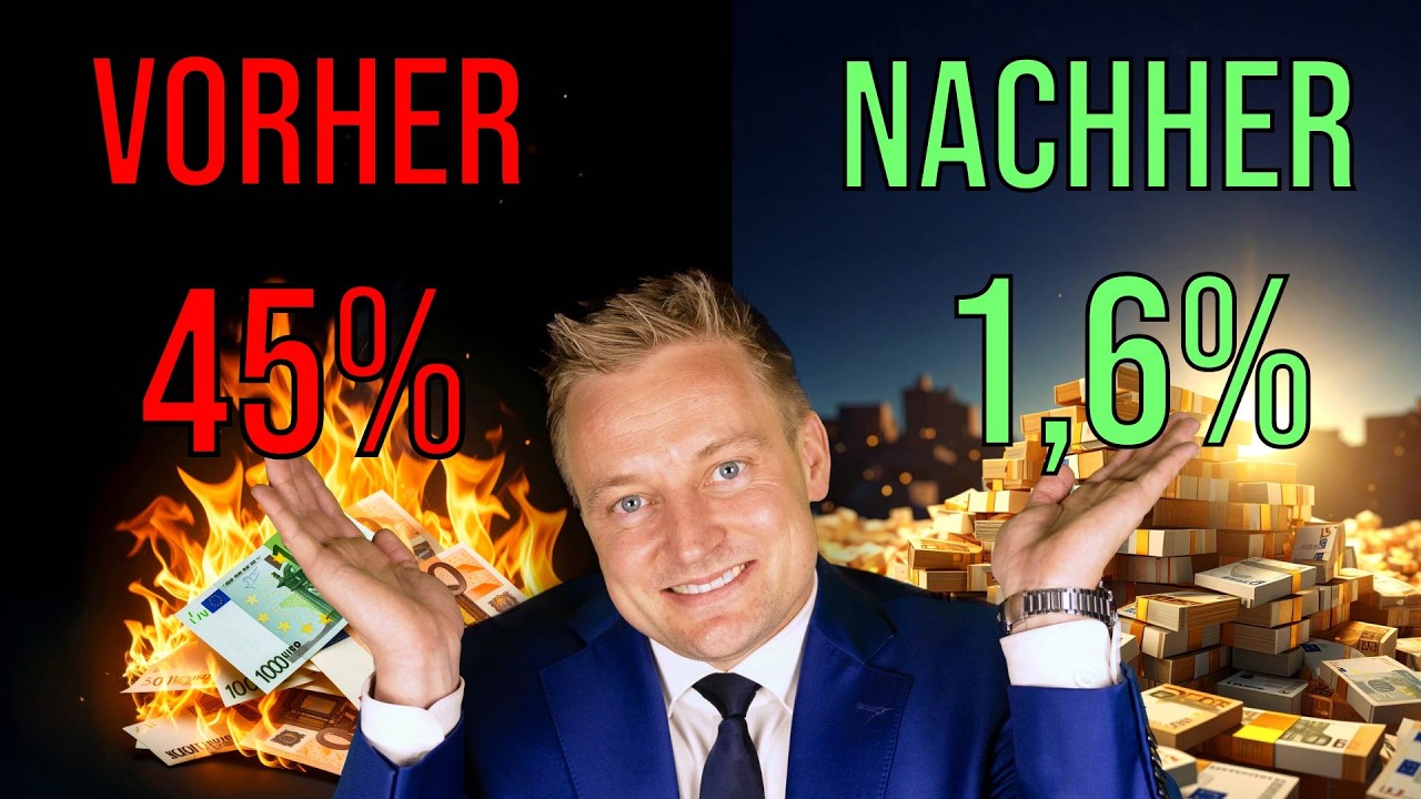 Wie ich nur 1,6% Steuern auf 700.000€ gezahlt habe!