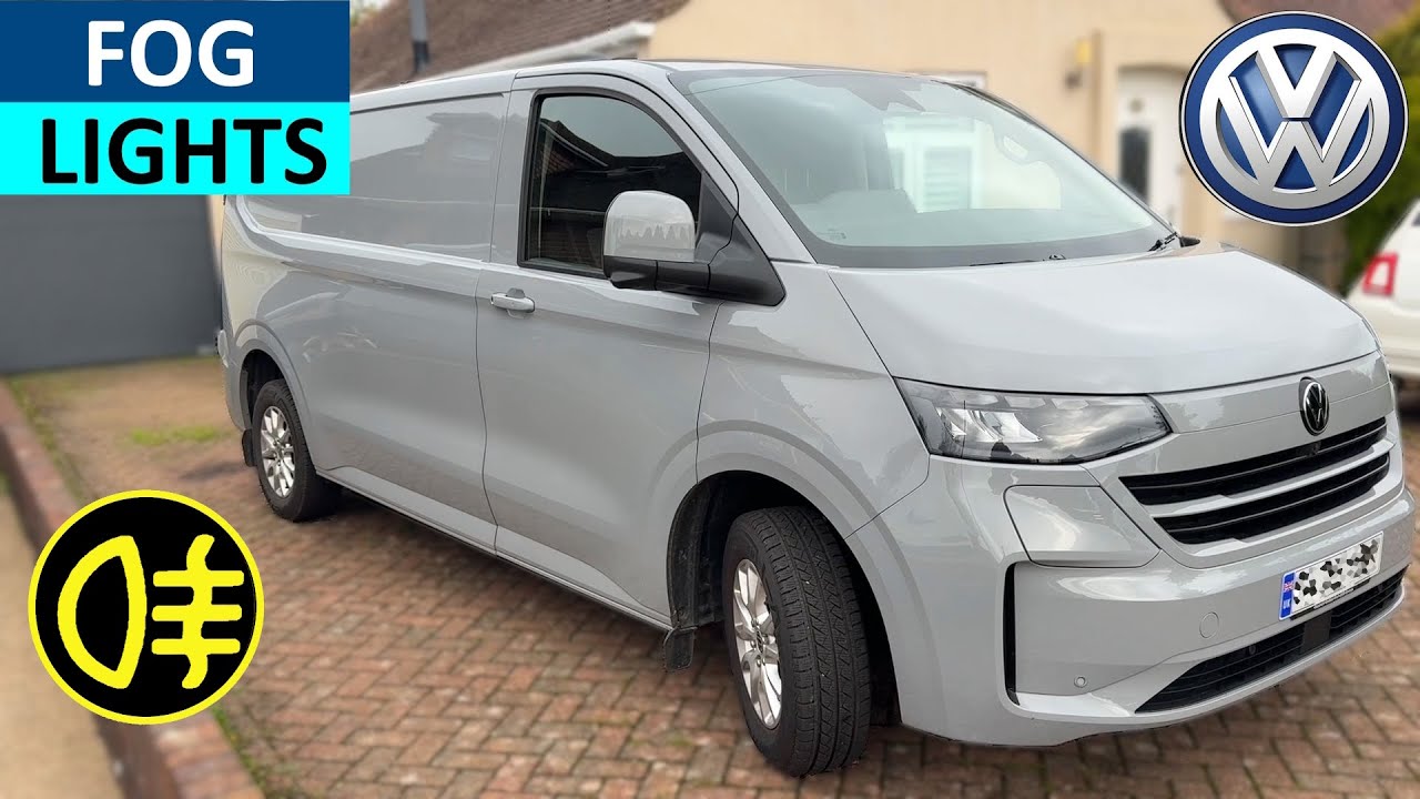 Как включить противотуманные фары на VW e-Transporter