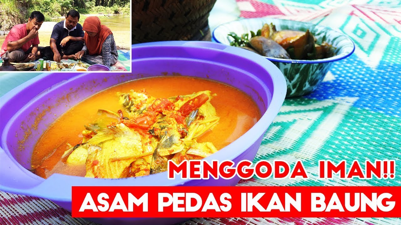 Asam Padeh Ikan Baung + Ase Cabe Terong!! Siapa yang Tahan Godaannya???