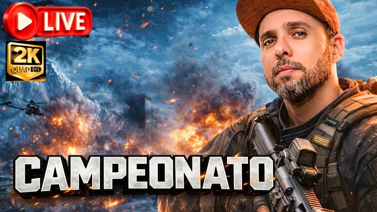 LIVE - JOGANDO CAMPEONATO REPEAT DO BATTLEFIELD 6 REDSEC ( DÊ FORÇA !MEMBRO !PIX )