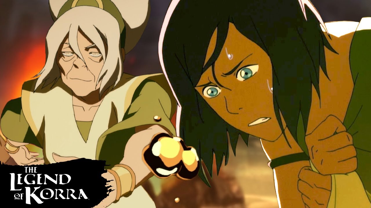 Toph Removes The Poison From Korra ⛓ | Full Scene | The Legend of Korra