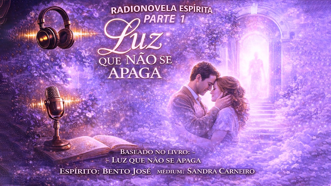 Luz que não se apaga pt1 - RÁDIO NOVELA ESPÍRITA  #radionovela #doutrinaespirita #confiançaemdeus