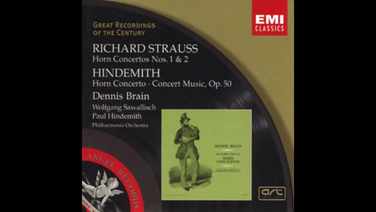 STRAUSS, R.: Horn Concerto No. 2 in E flat major / Brain · Sawallisch · Philharmonia Orchestra