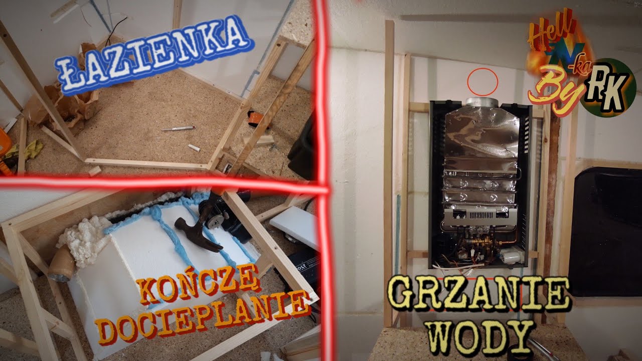 Remont Niewiadów 126N #26 - 🛁 Łazienka w Niewiadówce N126N ❗ Kończę docieplanie styropianem 😁