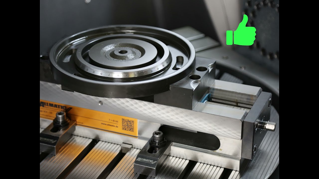 NC4 Schraubstock mit Formbacken - Runde Teile clever spannen