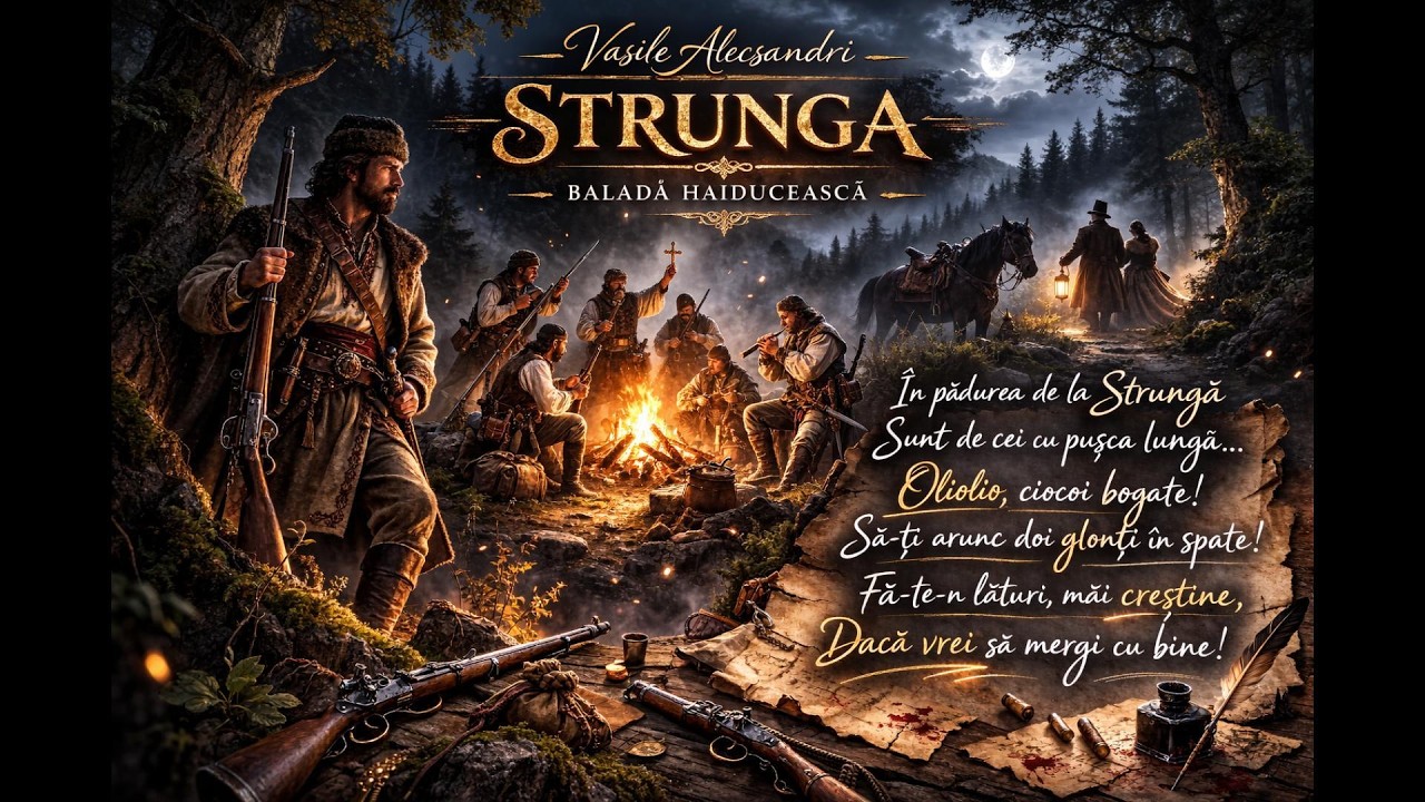 Vasile Alecsandri - Strunga ( Interpretare AI )