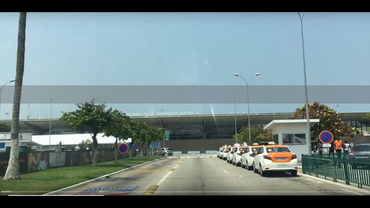 Driving from the Airport to Yopougon ....Abidjan, Ivory Coast 2019