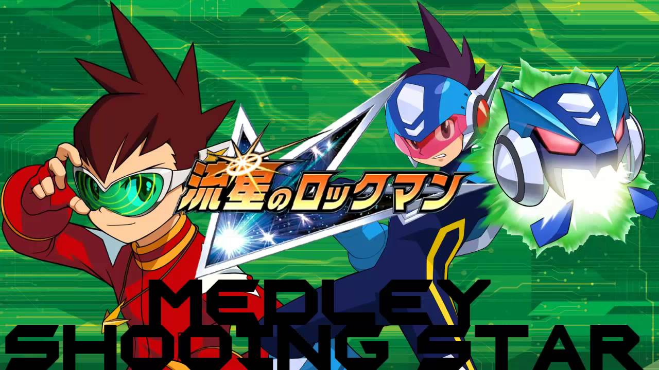 Megaman StarForce - Shooting Star FULL MEDLEY MIX (Operate Shooting Star/Rise As A Hero)