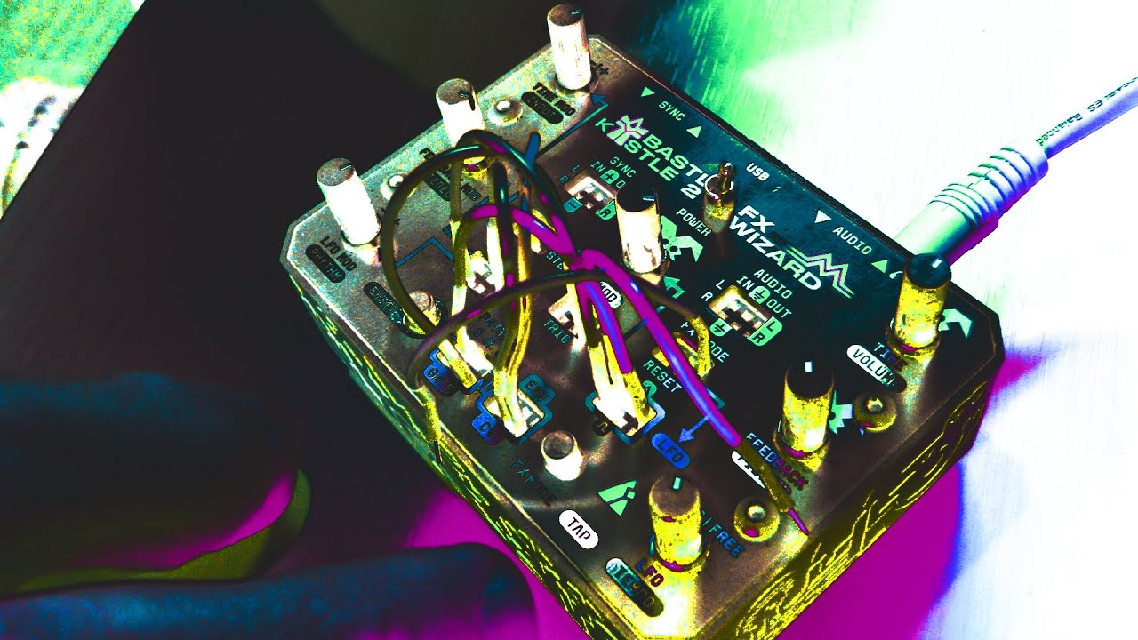 random noise 160 Kastle 2 FX Wizard with Wave Bard Firmware