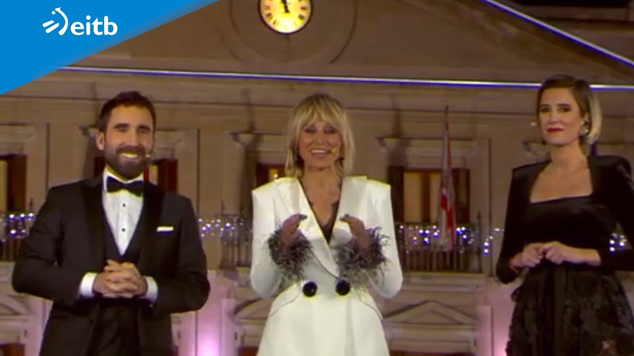 Así han sido las Campanadas con Ana Urrutia, Ane Ibarzabal y Aitor Albizua