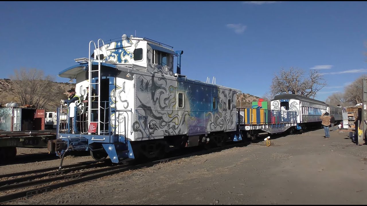 Riding in the Caboose of Sky Railway!