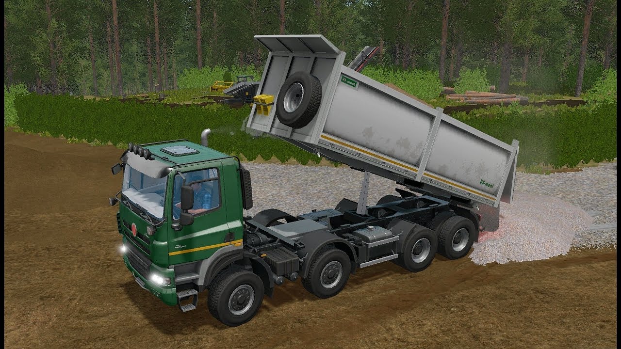 Farming Simulator 17 - Forestry and Farming on The Valley The Old Farm 059