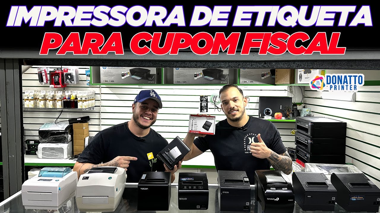 IMPRESSORA de ETIQUETA e para CUPOM FISCAL - DONATTO PRINTER SANTA EFIGÊNIA