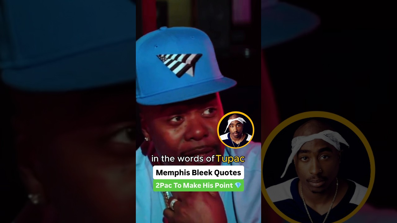Memphis Bleek Quotes 2Pac To Make His Point 💎