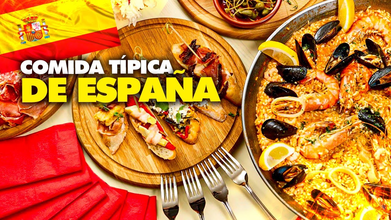 🇪🇸 DESCUBRE las mejores COMIDAS y PLATOS T&Iacute;PICOS de ESPA&Ntilde;A 🥘