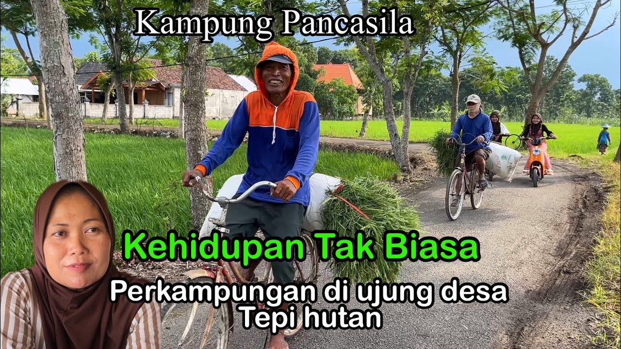 Kehidupan Unik Dan  Tak Biasa Di Kampung  Ujung Desa Leran Kalitidu Bojonegoro Tepi Hutan