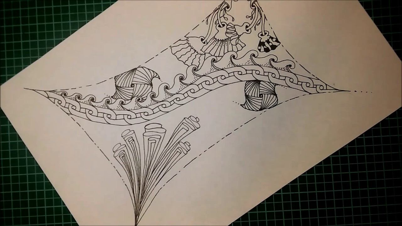 Zentangle * 7 (Nulink, Pepper, Trelina, Dragonair, Zenplosion, Laceflower)