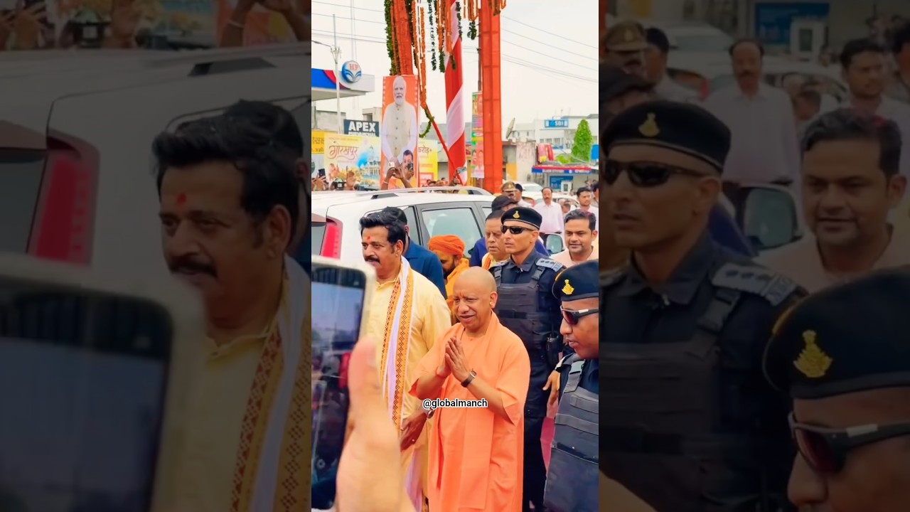 PM Narendra Modi Ji🚩CM Yogi Adityanath ji status😡🇮🇳🔥The Saffron-Clad is coming।#narendramodi #sho...