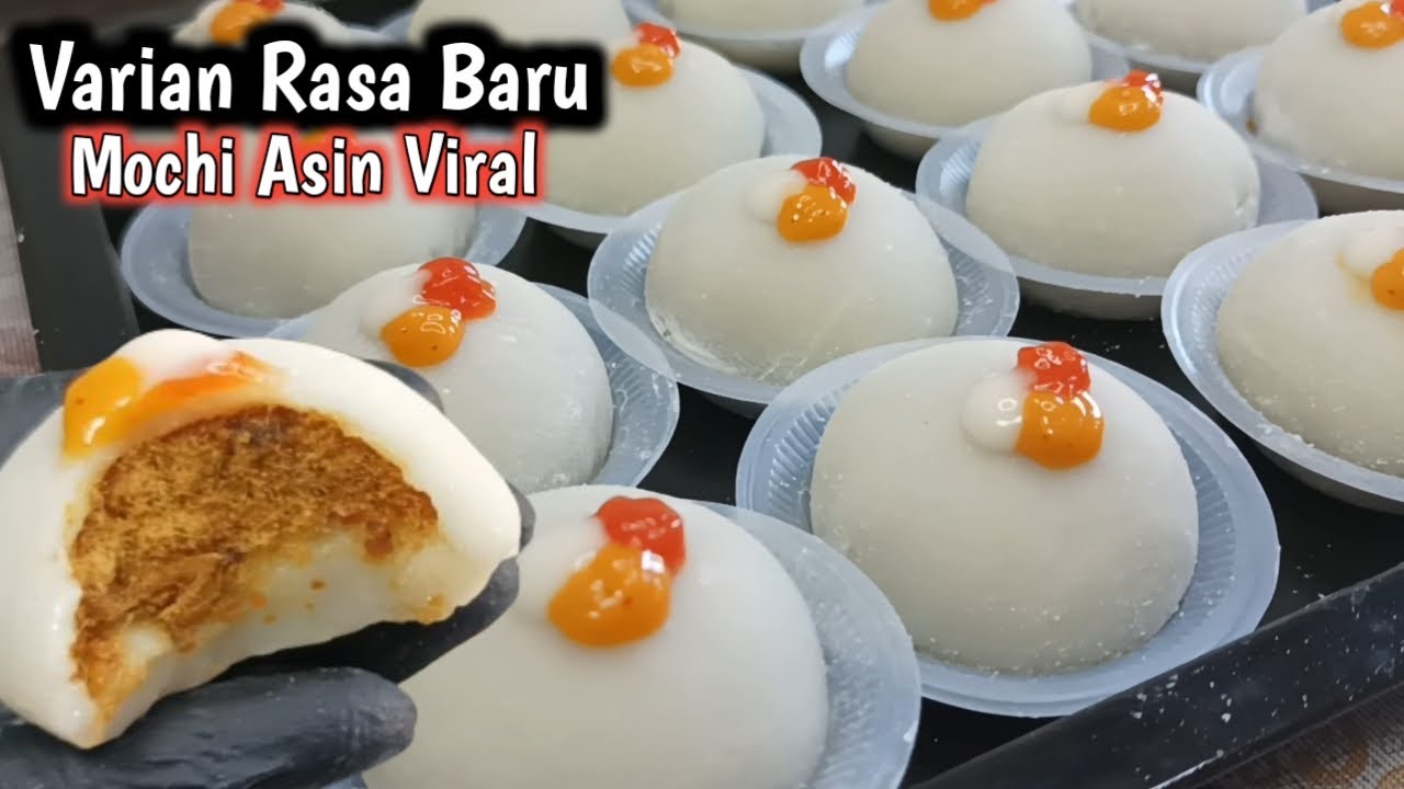 BARU LAGI MOCHI ASIN|| NYESEL CUMA BIKIN SEDIKIT, BARU MATENG LANGSUNG LUDES, INI ENAK BANGET