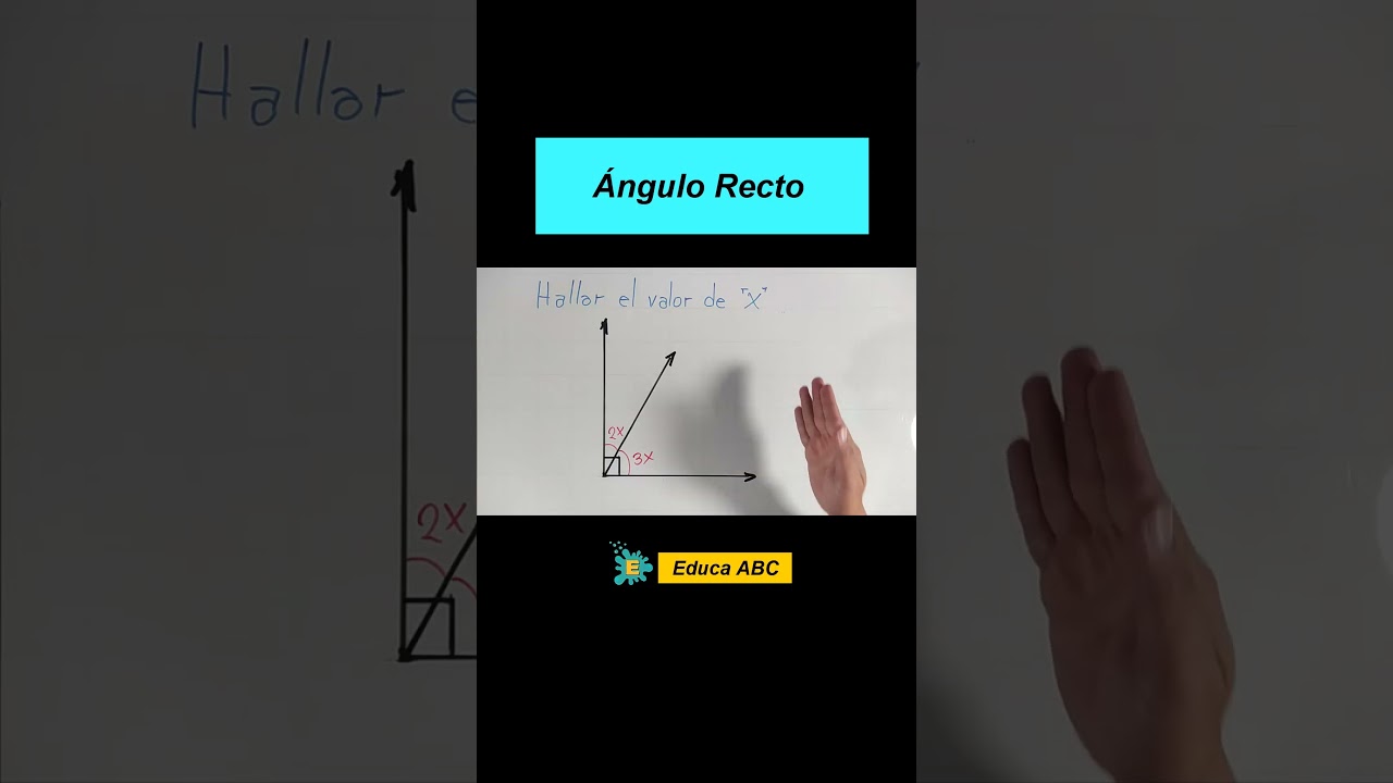 A&uacute;n recuerdas como resolver ejercicios de &aacute;ngulo recto