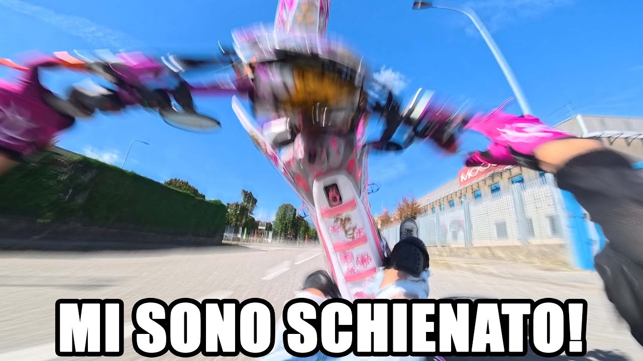 MEGA RADUNO A BERGAMO FINISCE MALE (CRASH KTM 450) ​