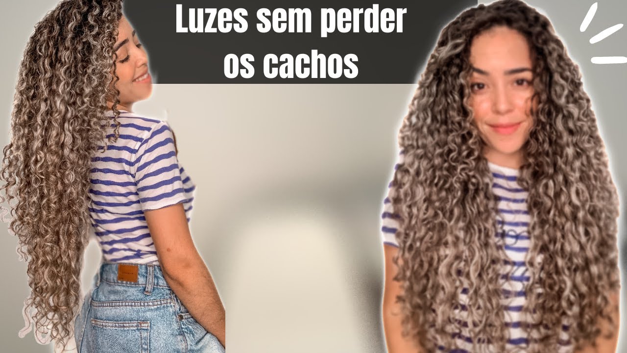 MECHAS E LUZES SEM PERDER OS CACHOS - DICAS PARA CABELOS  CACHEADOS DESCOLORIDOS | Ivânia Lopes