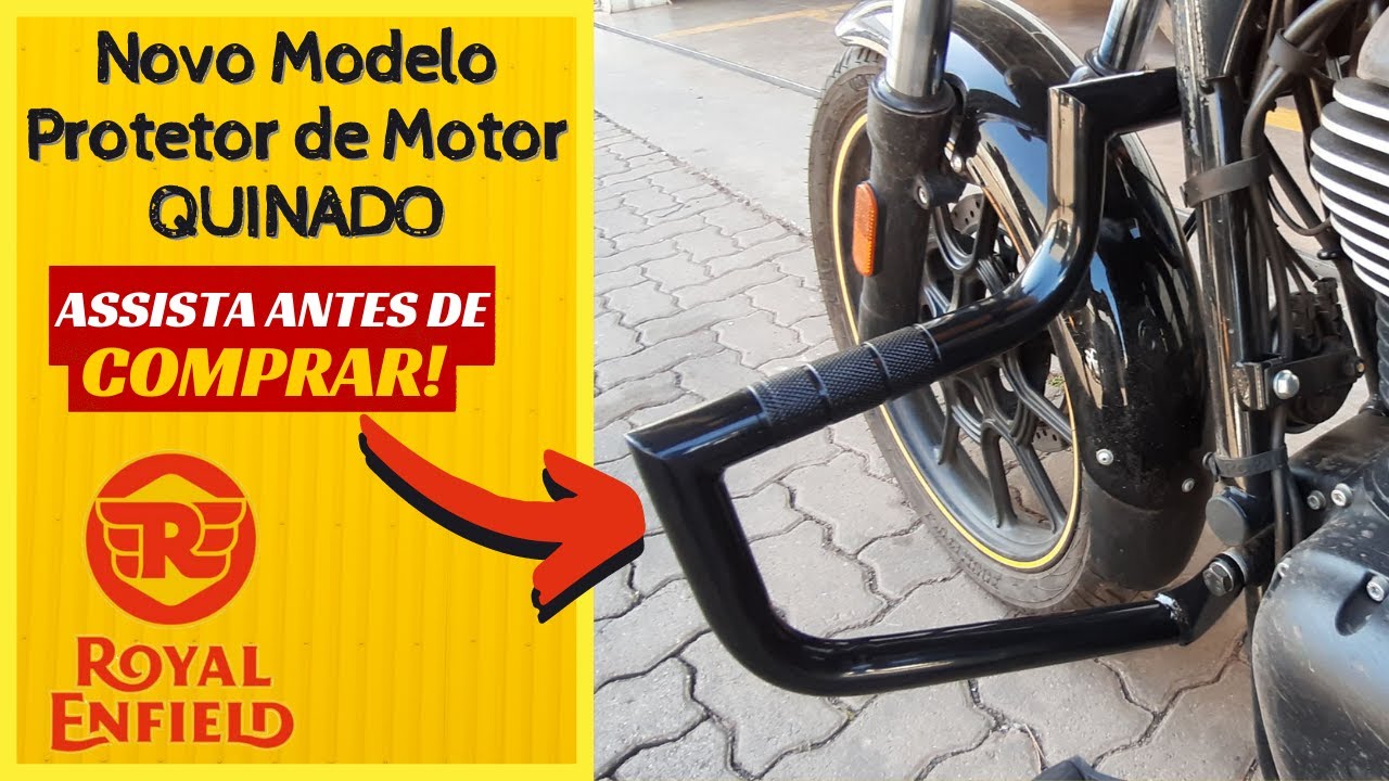 protetor de moto da meteor 350 royal enfield