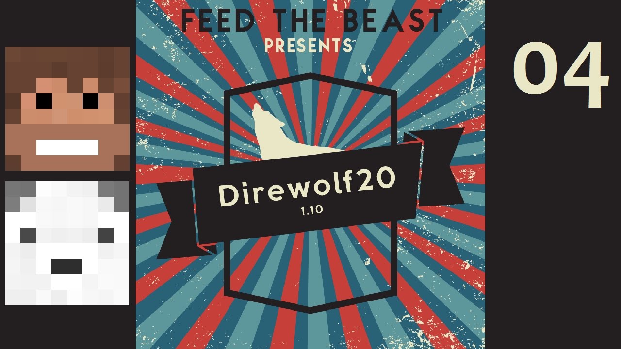 Direwolf20 1.10, Episode  4 - 