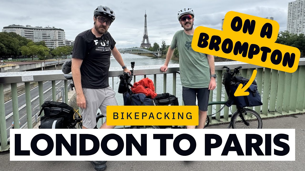 Велопутешествие из Лондона в Париж на Brompton C-Lines 🚴‍♂️🇫🇷 | Складные велосипеды, Большое прик...